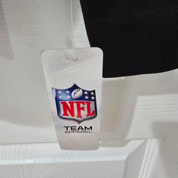 Oakland Raiders Mens NFL Team Apparel Pullover Hoodie Polyester Black Sz 2XL NWT - Picture 4 of 9